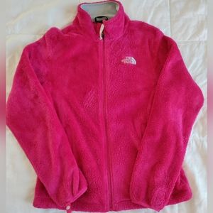 North face fleece zip up